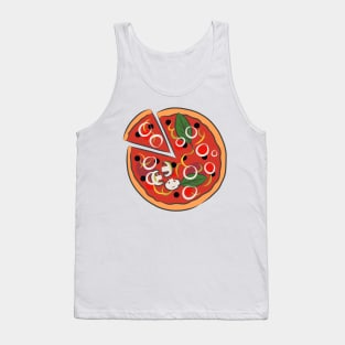 Sliced Pizza Pie Tank Top